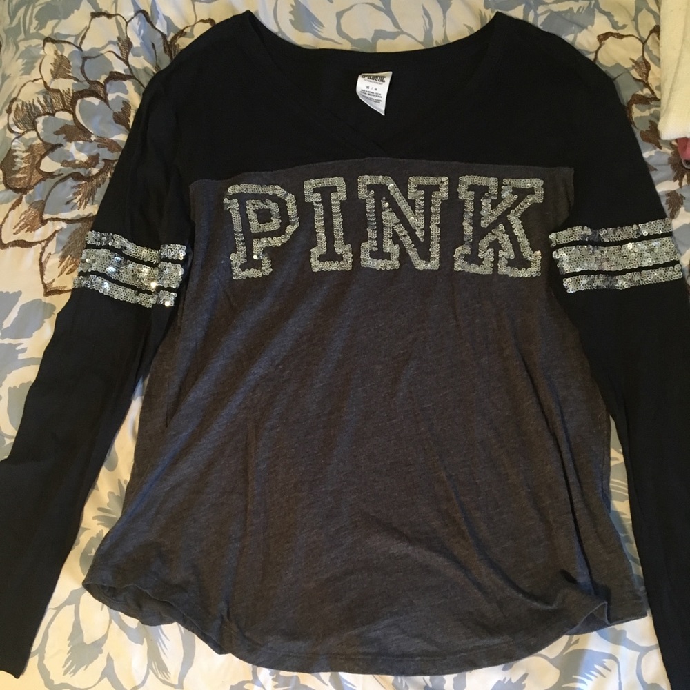 Sparkling Victoria secret PINK shirt
